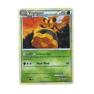 Vespiquen 23/90 Pokemon Card HeartGold SoulSilver‎ Uncommon TCG MP/LP
